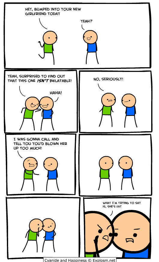 Cyanide and Happiness: Inflatable