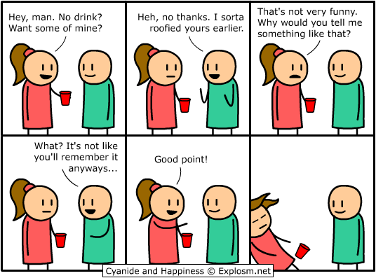 Cyanide and Happiness: Bluntness